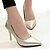 billige Højhælede sko til kvinder-Sølv / Guld - Stilethæl - Kvinders Sko - Hæle / Spids tå - Kunstlæder - Formelt - høje hæle