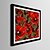 cheap Framed Arts-E-HOME® Framed Canvas Art,The Red Flowers Framed Canvas Print