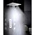 billige Dusjhoder-Dusjsett Sett - Regndusj Moderne Krom Keramisk Ventil Bath Shower Mixer Taps / Messing