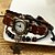 cheap Bracelet Watches-Women&#039;s Fashion Watch Bracelet Watch Wrist Watch Quartz Leather Brown Hot Sale Analog Vintage
