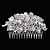 cheap Headpieces-Sterling Silver / Crystal / Fabric Tiaras / Hair Combs / Flowers with 1 Wedding / Special Occasion / Party / Evening Headpiece / Alloy