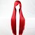 tanie Peruki kostiumowe-Peruki cosplay Peruki syntetyczne Prosta Prosta Fryzura asymetryczna Peruka Długie Czerwony Włosie synetyczne 28 in Damskie Naturalna linia włosów Czerwony