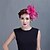 cheap Fascinators-Feather / Net / Satin Fascinators / Headwear with Floral 1pc Wedding / Special Occasion / Casual Headpiece
