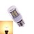 abordables Ampoules électriques-3W E26/E27 Ampoules Maïs LED T 27 SMD 5730 200-300 lm Blanc Chaud 2800-3500 K DC 24 V