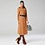 cheap Women&#039;s Coats &amp; Trench Coats-Women&#039;s Winter Stand Midi Slim Tweed Coat