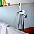 Χαμηλού Κόστους Βρύσες Μπανιέρας-Βρύση Μπανιέρας - Σύγχρονο Χρώμιο Ελεύθερη όρθια θέση Κεραμική Βαλβίδα Bath Shower Mixer Taps / Ενιαία Χειριστείτε μια τρύπα