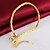cheap Bracelets-Women&#039;s Chain Bracelet - Gold Plated, 18K Gold Plated Gold