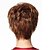 お買い得  トレンドの合成ウィッグ-人工毛ウィッグ カール かつら ショート ダークブラウン 女性用 ブラウン