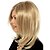 cheap Synthetic Trendy Wigs-Synthetic Wig Natural Wave Wig Blonde Medium Length Blonde Women&#039;s Blonde