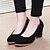 cheap Women&#039;s Heels-Women&#039;s Shoes Round Toe Chunky Heel Pumps Shoes More Colors available