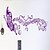 halpa Seinätarrat-ympäristön irrotettava violetti perhonen pvc seinä tarra