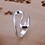 ieftine Inele la Modă-Band Ring Argintiu Plastic Prinţesă femei Neobijnuit Design Unic / Pentru femei