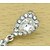 voordelige Oorbellen-vrouwen vintage / leuke / party / casual legering / strass haak