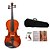 abordables Violons -astonvila lumineuse violon couleur natrual blanc jante colophane + archet de violon + mousse Boex