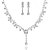 tanie Zestawy biżuterii-Damskie Rhinestone Stop Ślub Specjalne okazje Rocznica Urodziny Zaręczynowy Prezent Náušnice Naszyjniki Tiary Biżuteria kostiumowa