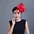 abordables Chapeaux et coiffes-Plume / Satin Fascinators / Coiffure avec Fleur 1pc Mariage / Occasion spéciale / Décontracté Casque