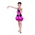 tanie Odzież do tańca dziecięca-Taniec latynoamerykański Sukienki Spektakl Poliester Kwiat Bez rękawów Natutalne