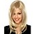 cheap Synthetic Trendy Wigs-Synthetic Wig Natural Wave Wig Blonde Medium Length Blonde Women&#039;s Blonde