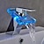 billige Klassisk-vandfald håndvask armatur krom, led armatur lys farveskiftende batteridrevet, enkelt huls enkeltgrebs håndvaskhaner, messing vaskerums armatur med glastud