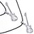 cheap Necklaces-Men&#039;s Women&#039;s Pendant Necklace Love Alloy Silver Necklace Jewelry For Party