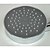 preiswerte Duscharmaturen-Duscharmaturen einstellen - Thermostatische Moderne Chrom Wandmontage Messingventil Bath Shower Mixer Taps / Drei Griffe Drei Löcher