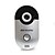 levne Domovní zvonky-zoneway® d1 wi-fi Video zvonek verze 1.0 s 2,5 mm širokoúhlým objektivem, 10m noční vidění