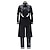 cheap Anime Costumes-Inspired by Tokyo Ghoul Ken Kaneki Anime Cosplay Costumes Japanese Cosplay Suits Patchwork Long Sleeve Coat Leotard / Onesie Pants For Men&#039;s
