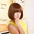 cheap Synthetic Trendy Wigs-Synthetic Wig Straight Wig Short Light Brown Women&#039;s Brown