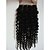 halpa Kiinnitys ja etuhiukset-Classic Kinky Curly Human Hair Extensions High Quality Natural Black 14 inch 16 inch 18 inch 20 inch 8 inch