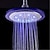 economico Soffioni doccia LED-Moderno Doccia a pioggia Cromo caratteristica - Effetto pioggia / Con LED, Soffione doccia