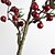 voordelige bloemen Accessoires-33.5 &quot;van hoge kwaliteit met de hand gemaakt kunstmatige rode vruchtlichamen tak set van 1
