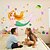 cheap Wall Stickers-Removable Pretty Sea-maid Shaped Children&#039;s Room Wall Sticker
