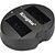 tanie Chargers-kingma® podwójne gniazdo USB ładowarka canon akumulator LP-E8 do EOS 550D 600D 650D 700D kamer