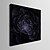 cheap Prints-E-HOME® Stretched LED Canvas Print Art Flower Flash Effect LED Flashing Optical Fiber Print