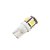 abordables Luces de Exterior para Coche-10pcs T10 Coche Bombillas 1.2 W 5 Para