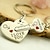 cheap Keychains-Keychain Lovers Love Ring Jewelry Silver For Daily Wear