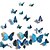 voordelige Bruiloftsdecoraties-Plastic vlinder Muovi / PVC Bruiloftsdecoraties Bruiloft / Feest Vlinder Thema / Klassiek Thema Alle seizoenen