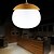 cheap Chandeliers-MAISHANG® 25CM(9.8INCH) Mini Style Chandelier Wood / Bamboo Glass Modern Contemporary 110-120V / 220-240V
