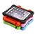 billige Tabletetuier&amp;Skærmbeskyttelse-Etui Til Apple iPad Air 2 Stødsikker / Med stativ Fuldt etui Ensfarvet TPU