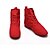 abordables Chaussures de Jazz-Femme Jazz Tissu Deli-pointes Talon Plat Noir Rouge Moins de 1 &quot; Non Personnalisables