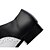 abordables Chaussures de Swing-Homme Salon Chaussures de Swing Talon Talon Plat Noir et blanc Boucle