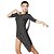 cheap Latin Dancewear-Latin Dance Dresses Women&#039;s Performance Milk Fiber Half Sleeve Dress