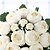 tanie Sztuczne kwiaty-Ślub bukiet ślubny oblubienicy gospodarstwa kwiaty, białe jedwabne colth symulacji Kamelia