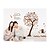 cheap Wall Stickers-Cartoon Botanical Wall Stickers Plane Wall Stickers Decorative Wall Stickers, Vinyl Home Decoration Wall Decal Wall Decoration