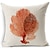 levne Potahy na ozdobné polštáře-Modern Style  Sea Leaves Patterned Cotton/Linen Decorative Pillow Cover