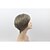 abordables Perruques Synthétiques Sans Bonnet-Perruque Synthétique Droit Droite Perruque Grise Cheveux Synthétiques Femme Gris
