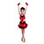 cheap Kids&#039; Dancewear-Latin Dance Dresses Performance Polyester Flower Sleeveless Natural