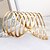 cheap Bracelets-Punk Style Spiral-Shaped Opening AdjustableAlloy Bracelet Gold(1Pc)