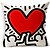 cheap Throw Pillows &amp; Covers-Modern Style Red Abstract Heart Patterned Cotton/Linen Decorative Pillow Cover