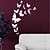 abordables Pegatinas de pared decorativas-animales pegatinas de pared sala de estar, pvc pre-pegado decoración del hogar calcomanía de pared 55 * 37 cm